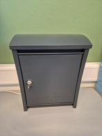 Brievenbus, antraciet, 310x405x145 mm., Tuin en Terras, Brievenbussen, Ophalen of Verzenden, Nieuw, Staal, Wandbrievenbus