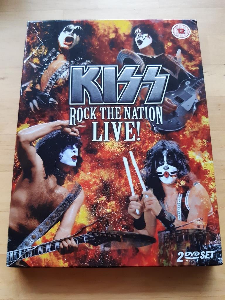 Kiss - Rock the Nation DVD muziek, Ophalen of Verzenden, Zo goed als nieuw