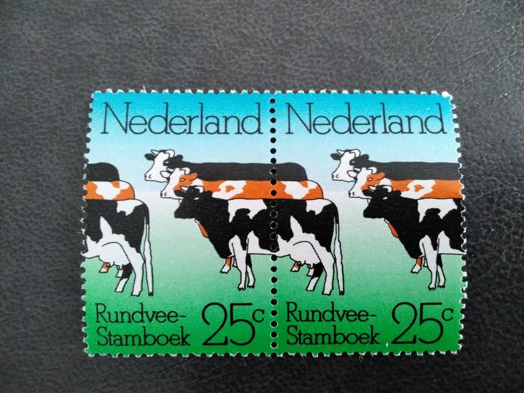 Nederland Rundvee Stamboek zegels postfris, Postzegels en Munten, Postzegels | Nederland, Verzenden, Na 1940, Postfris