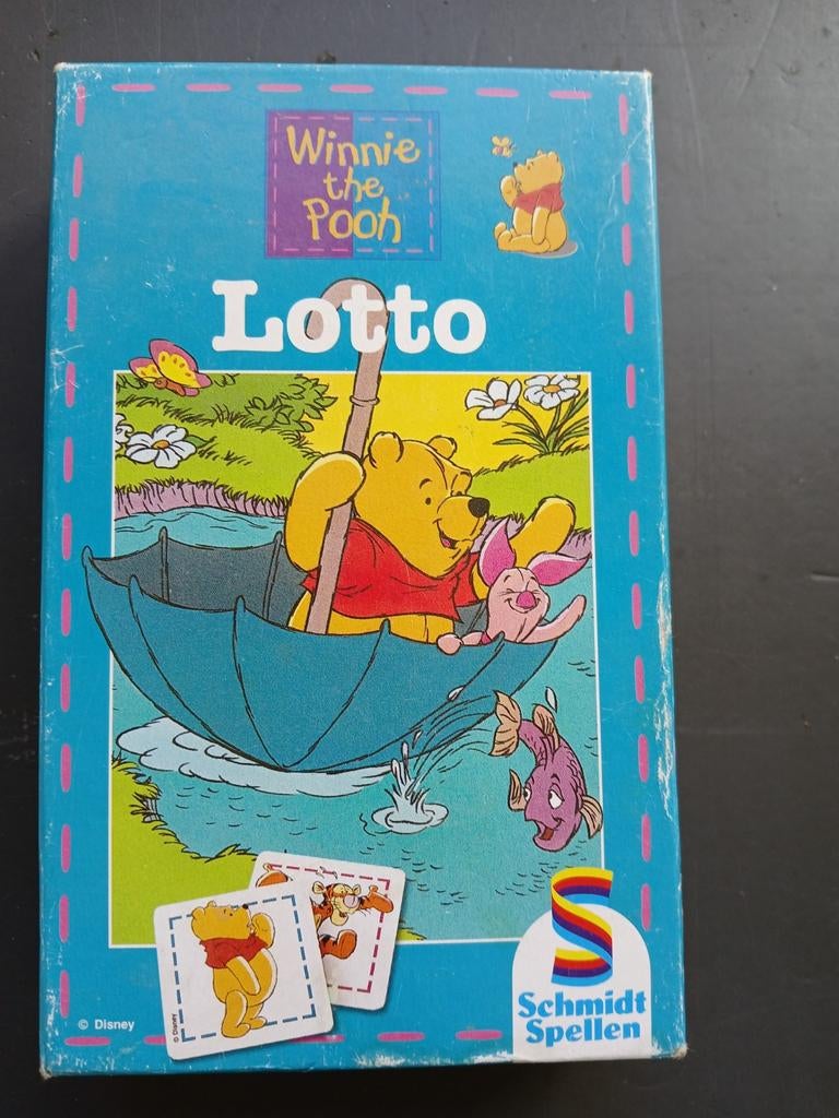 Lotto winnie de pooh, Ophalen