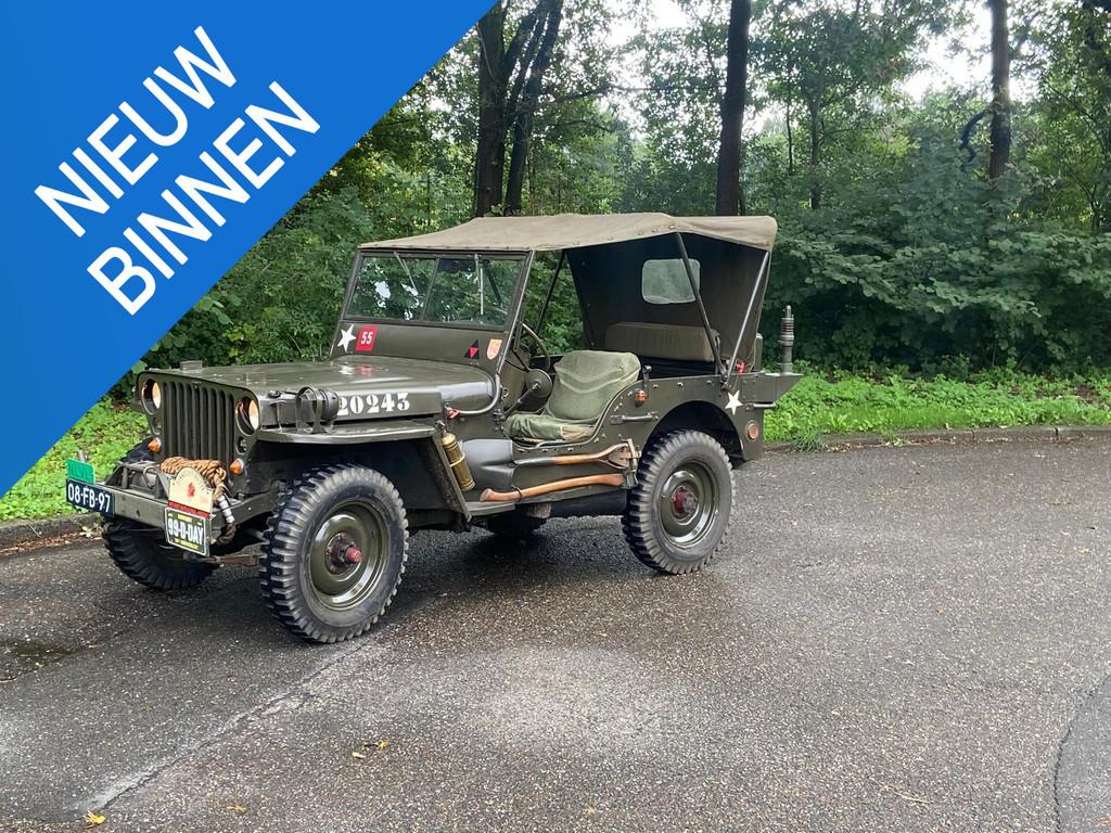 Willys Jeep M 38 | incl. aanhangwagen, Auto's, Jeep, Bedrijf, Te koop, Overige modellen, Benzine, SUV of Terreinwagen, Handgeschakeld