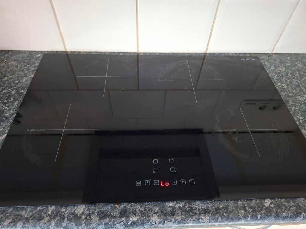 Inventum inductiekookplaat IKI7710 (770 x 520 mm), Witgoed en Apparatuur, Ophalen, Gebruikt, 4 kookzones, Inbouw