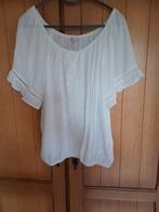 Creme wit blouse van Esqualo maat 42., Esqualo, Verzenden, Zo goed als nieuw, Maat 42/44 (L)