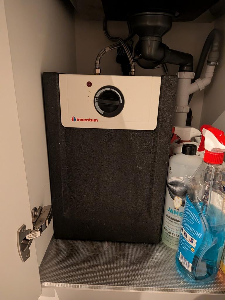 Inventum boiler 10 liter - 6 jaar oud, Doe-het-zelf en Verbouw, Geisers en Boilers, Ophalen, Gebruikt, Boiler, 6 t/m 10 jaar oud