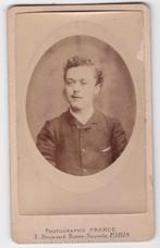 CDV van een Jongeman - Foto France Parijs -, Gebruikt, Verzenden, Foto, Buitenland