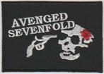 Avenged Sevenfold stoffen opstrijk patch embleem #2, Ophalen of Verzenden, Nieuw, Kleding