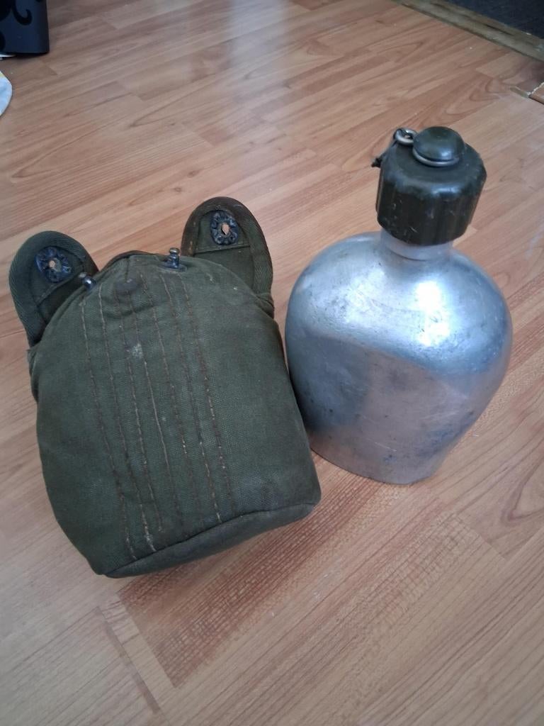 MILITAIRE VELDFLES (OUD), Verzamelen, Militaria | Algemeen, Ophalen, Landmacht, Nederland, Overige typen