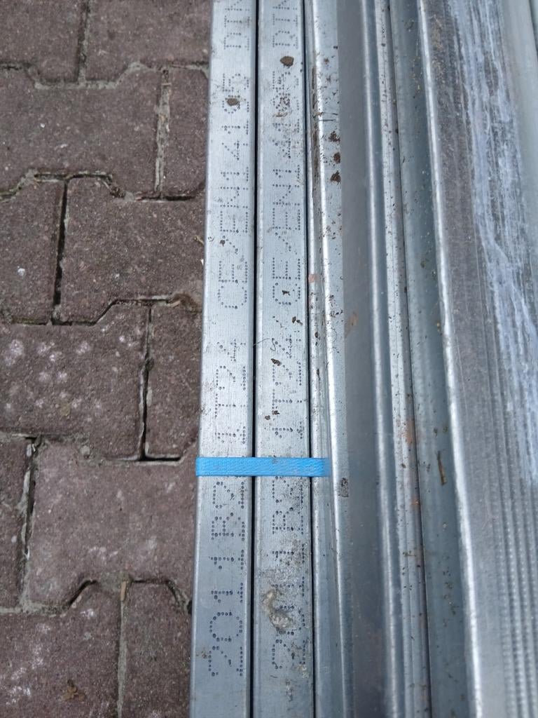 IJzeren C profielen 360cm lang, ongeveer 100 stuks, Ophalen of Verzenden