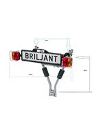 ANWB Briljant Fietsendrager - Zo goed als nieuw, Auto diversen, Fietsendragers, Ophalen, 2 fietsen, Zo goed als nieuw, Trekhaakdrager