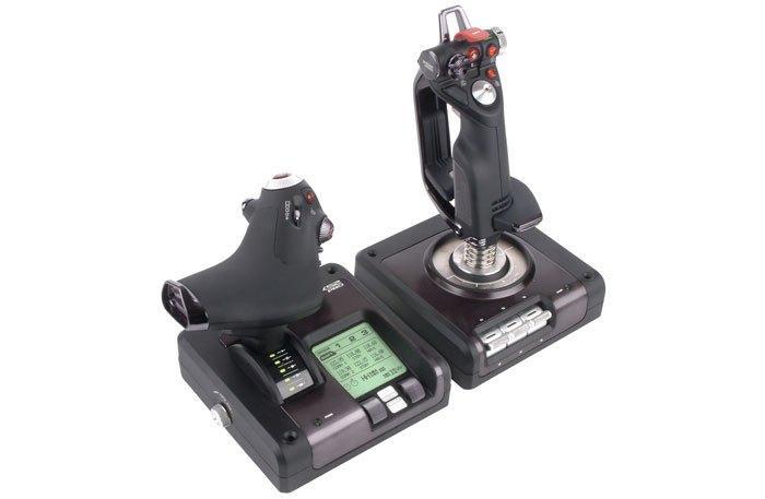 Saitek X52 Pro Flight Control System, Computers en Software, Joysticks, Zo goed als nieuw, Ophalen