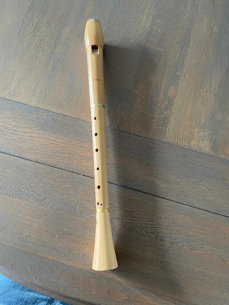 MOECK ALTBLOKFLUIT in koffer, Muziek en Instrumenten, Blaasinstrumenten | Blokfluiten, Ophalen of Verzenden, Gebruikt, Alt, Met koffer, hoes of etui