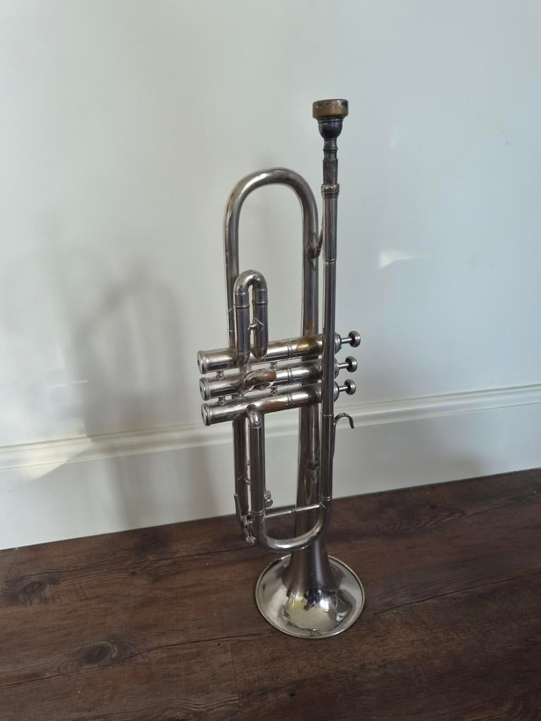 Weltklang Trompet - 51 cm met 13 cm klankopening, Ophalen of Verzenden, Gebruikt, Overige typen