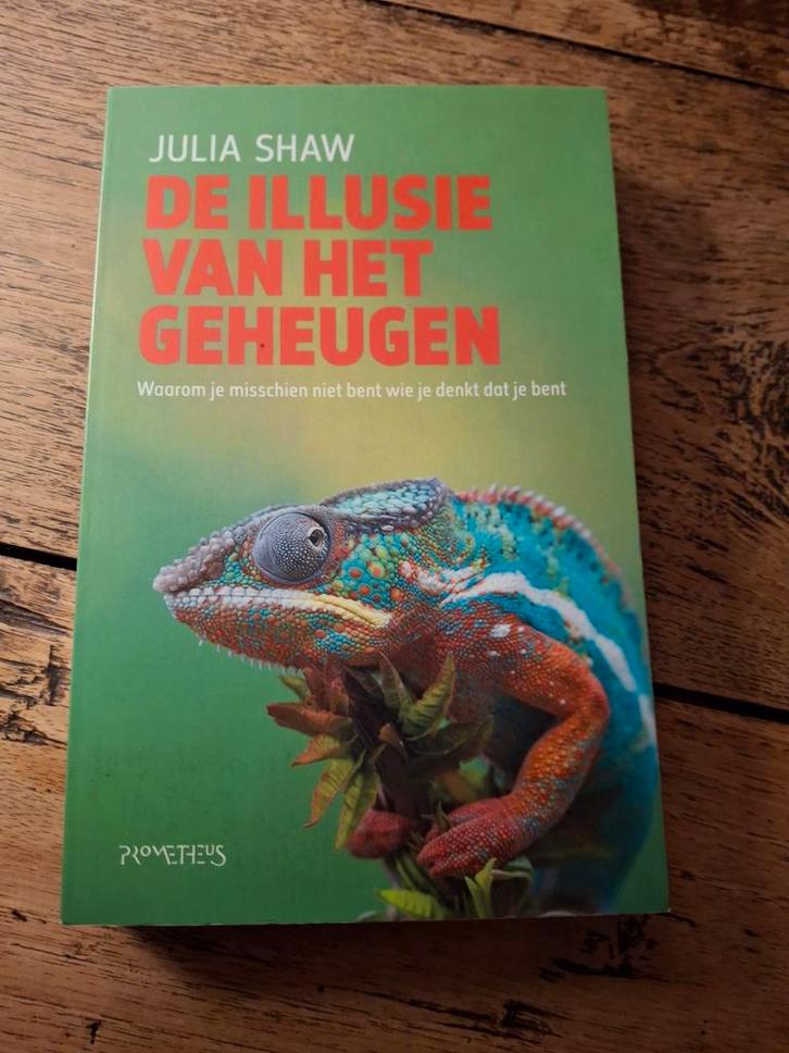 Julia Shaw - De illusie van het geheugen, Boeken, Psychologie, Zo goed als nieuw, Ophalen of Verzenden