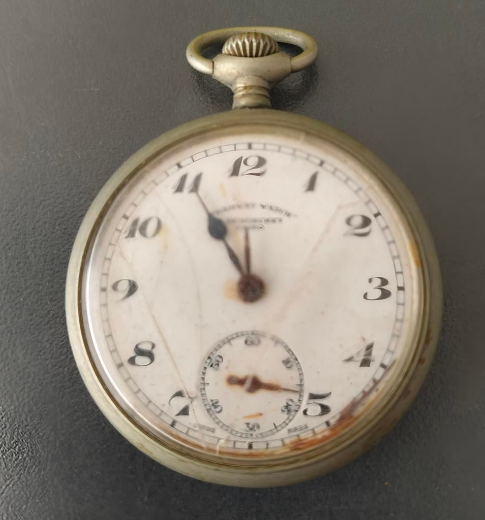 Vintage 'Railway Watch' zakhorloge - Cairo (1900-1920), Overige merken, Overige materialen, Zakhorloge, 1900 tot 1930
