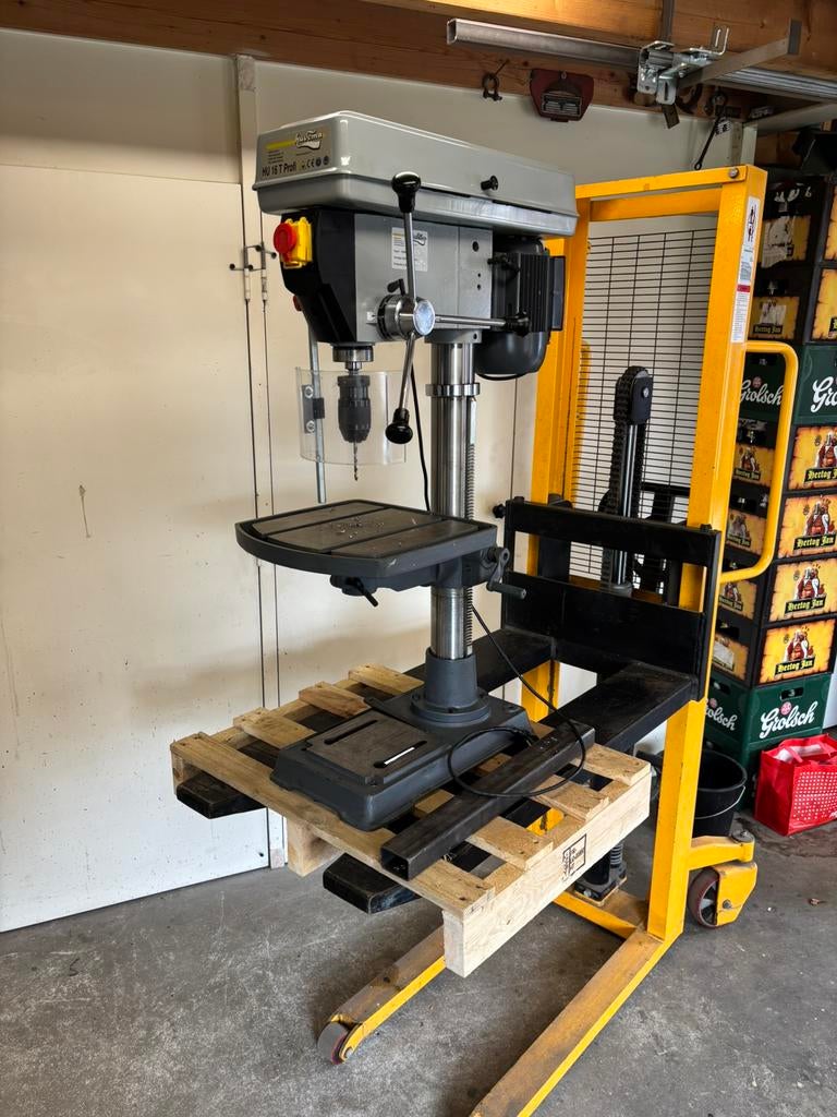 Huvema HU16 T Profi  Kolomboormachine Tafelboormachine, Ophalen, Zo goed als nieuw, Kolomboormachine