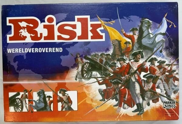 Parker Risk Bordspel compleet Versie 2004 Gezelschapsspel, Coolsingel 104, 3011 AG Rotterdam, Netherlands, Parker, Verzenden, Een of twee spelers