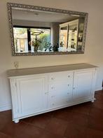 Wit grenen dressoir 180x41 vm, Ophalen, Gebruikt, Met deur(en), 150 tot 200 cm