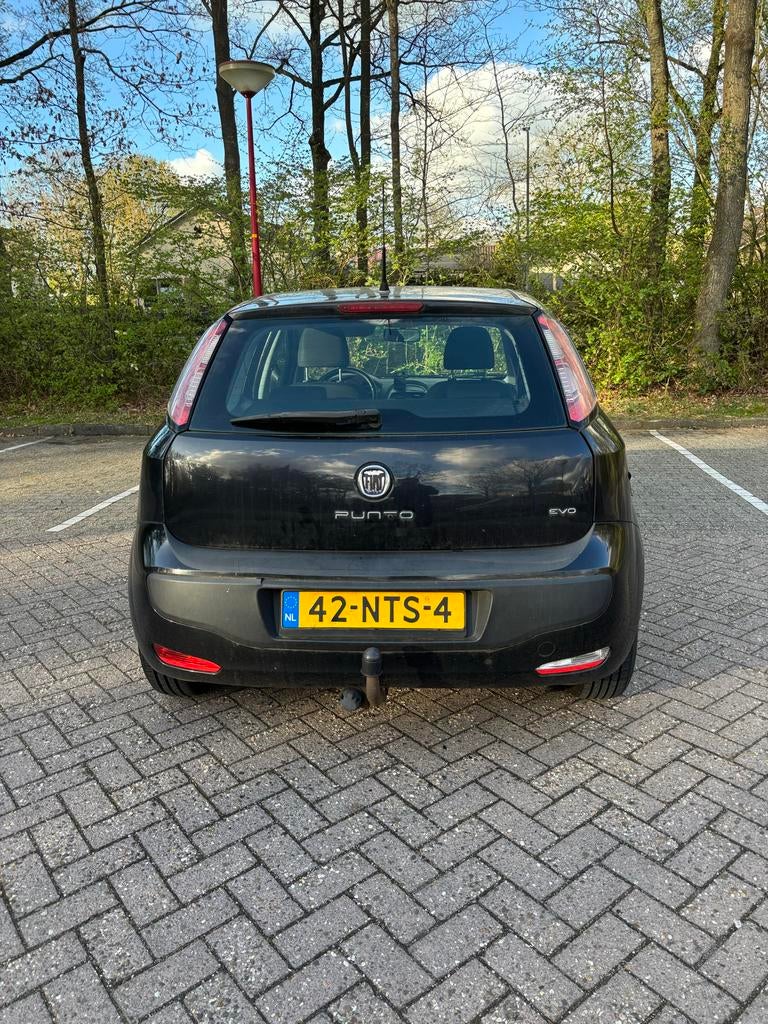 Fiat Punto 1.3 Multijet 62KW 5DR 2010 Zwart, Auto's, Fiat, Particulier, Punto, Diesel, A, Hatchback, Handgeschakeld, Origineel Nederlands