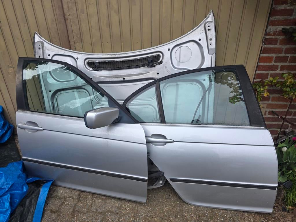BMW E46 onderdelen: deuren, motorkap, kofferbak, bumper, Auto-onderdelen, Ophalen, Gebruikt, Deur, BMW