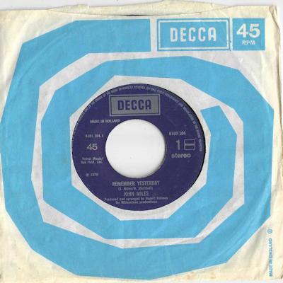 JOHN MILES    1976  VAN WELEER !!!! M1733, Cd's en Dvd's, Vinyl Singles, Gebruikt, Single, Pop, 7 inch, Ophalen of Verzenden