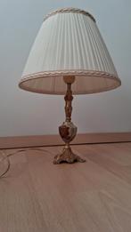 Hippe  creme Schemerlamp vintage, Ophalen, Minder dan 50 cm