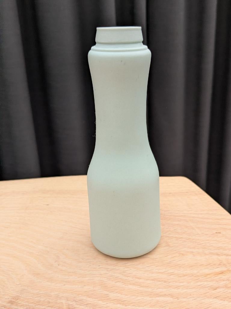 Foekje Fleur vaasje lichtblauw!, Ophalen of Verzenden, Blauw, Minder dan 50 cm