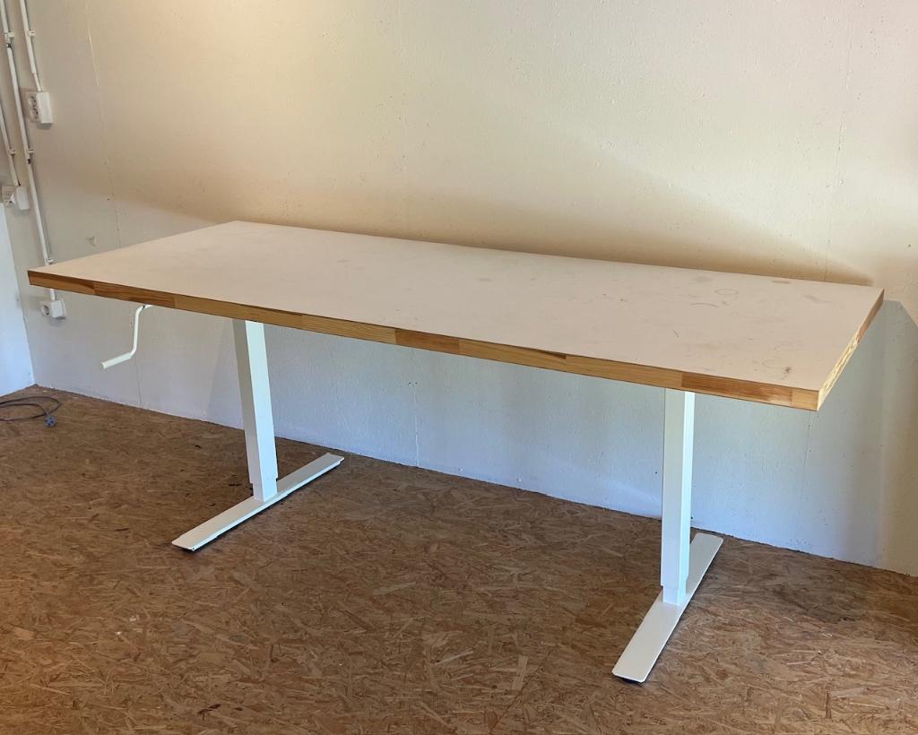 Bureau, Ophalen, Zit-sta bureau, Gebruikt, Scandinavisch