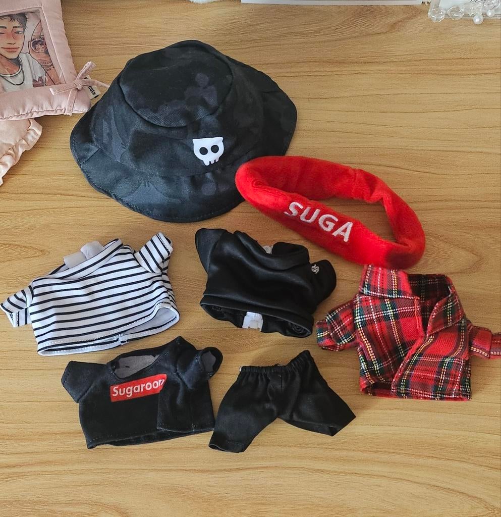 KPOP bts suga agust d doll clothes, Ophalen of Verzenden, Jongen of Meisje, Muts