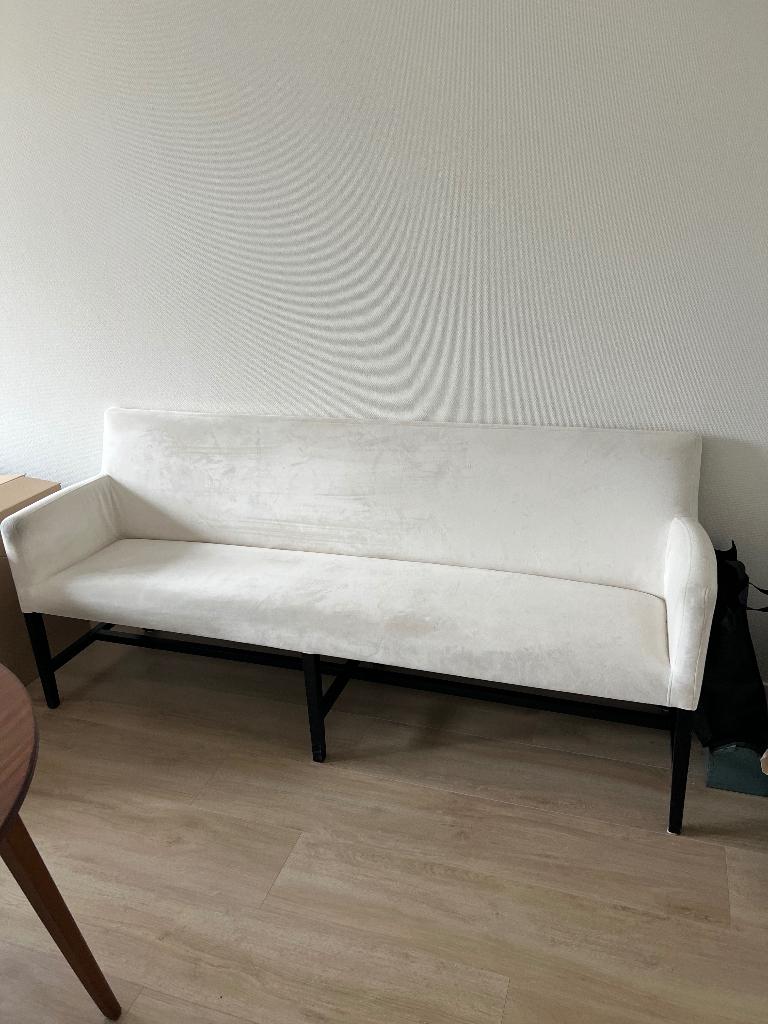 Stijlvolle eetkamerbank / zitbank, Ophalen, Gebruikt, Minder dan 75 cm, Rechte bank