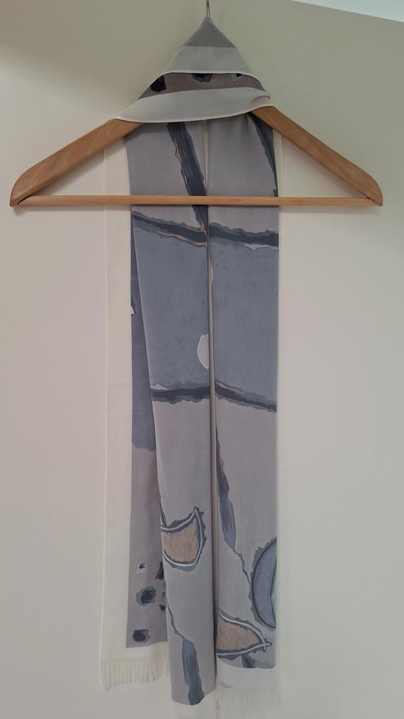 Stijlvolle Sjaal met Abstract Patroon, Kleding | Dames, Mutsen, Sjaals en Handschoenen, Maat 38/40 (M), Nieuw, Ophalen of Verzenden