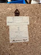 Murillo reproductie gesigneerd Dries van Agt, Ophalen