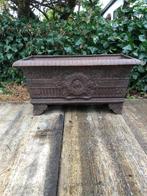 gietijzeren tuinvaas jardiniere, Ophalen, Gebruikt