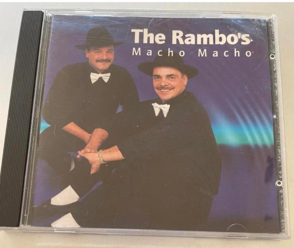 CD The Rambo's Macho Macho., Ophalen of Verzenden, Zo goed als nieuw