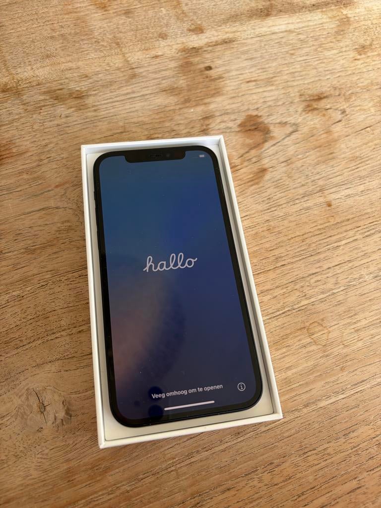Iphone 12 64GB Zwart, Ophalen, Gebruikt, Zwart, Zonder simlock