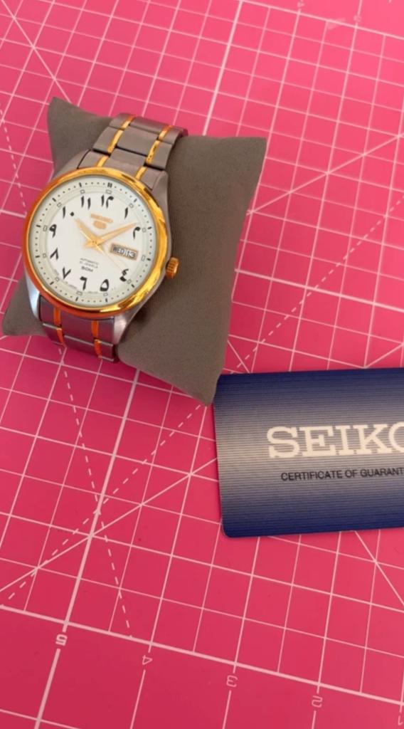 Seiko 5 - SNKP22J1, Staal, Polshorloge, Ophalen of Verzenden, Zo goed als nieuw