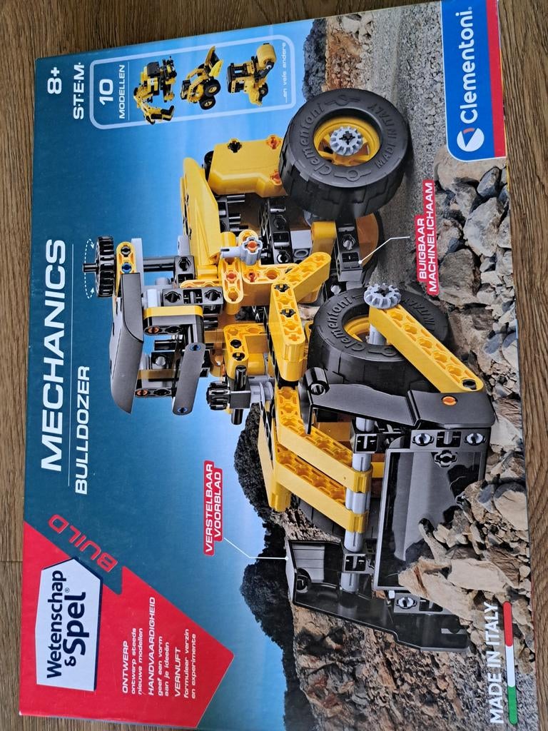 Wetenschap en spel mechanics bulldozer., Ophalen of Verzenden, Zo goed als nieuw, Overige merken