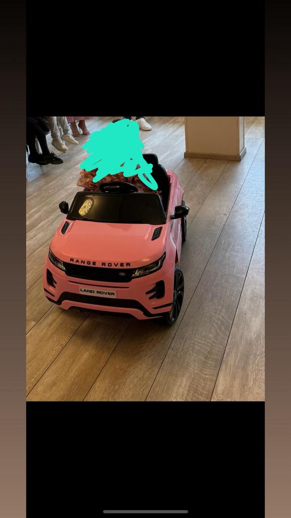 Range Rover Evoque elektrische kinderauto, Ophalen, Zo goed als nieuw