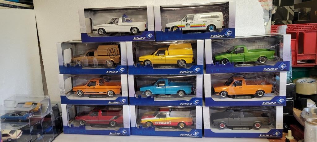 Solido VW Caddy verzameling, Ophalen of Verzenden, Zo goed als nieuw, Auto, Solido