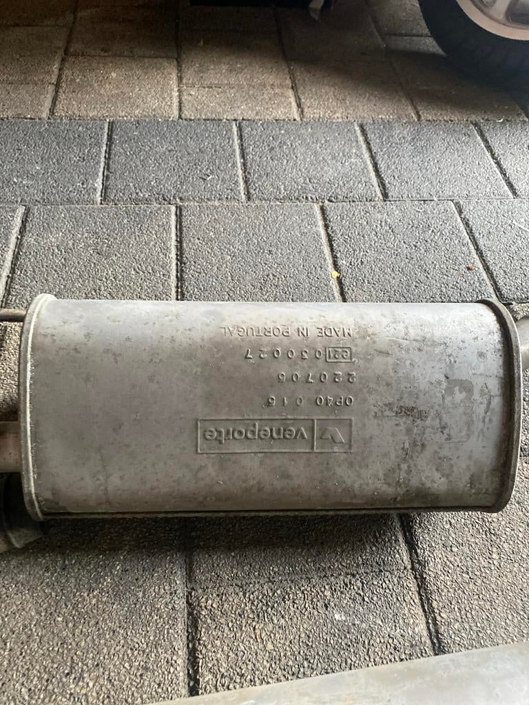 Opel Corsa B midden- en einddemper 1.4 8v, Auto-onderdelen, Ophalen of Verzenden, Gebruikt, Opel