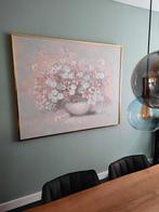 Groot schilderij met bloemen, 152x122 cm, Ophalen