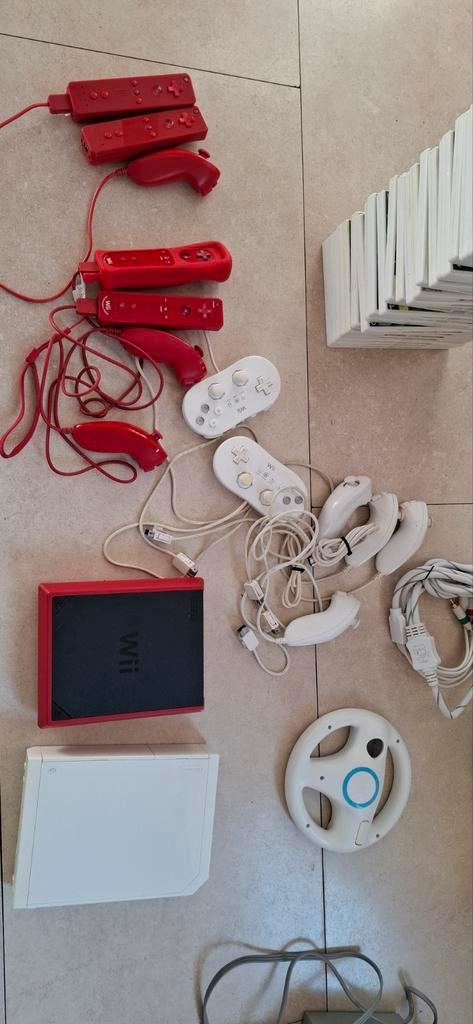 Wii Console Bundel met 2 Consoles, 8 Controllers en 28 Games, Spelcomputers en Games, Games | Nintendo Wii, Gebruikt, Overige genres