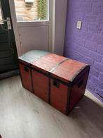 Antieke Dekenkist / Reiskoffer - 90x50x57 cm, Huis en Inrichting, Woonaccessoires | Kisten, Ophalen, Gebruikt, 50 tot 100 cm, 50 tot 75 cm