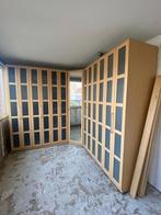 Grote hoekkledingkast met spiegel, moet snel weg!, Ophalen, Met deur(en), Gebruikt, 200 cm of meer