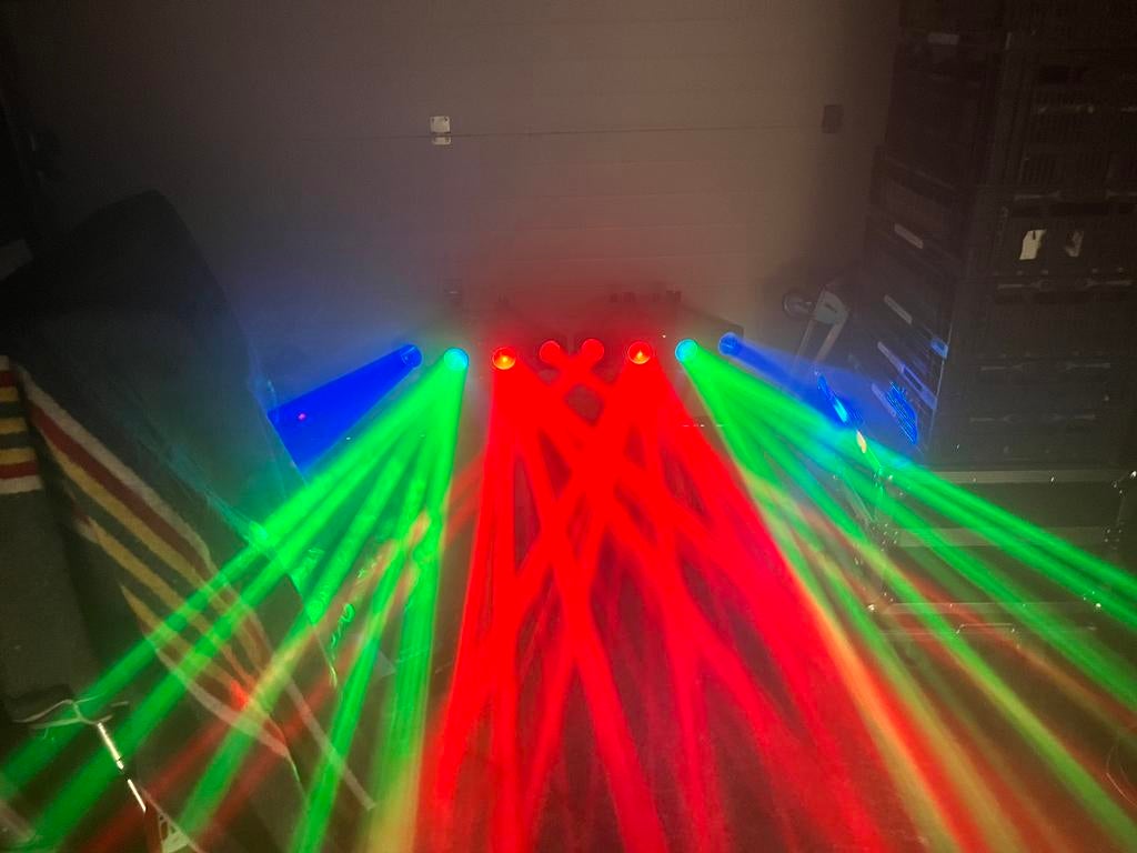 Adj Quad RGBW 2 stuks, Ophalen of Verzenden, Zo goed als nieuw, Licht