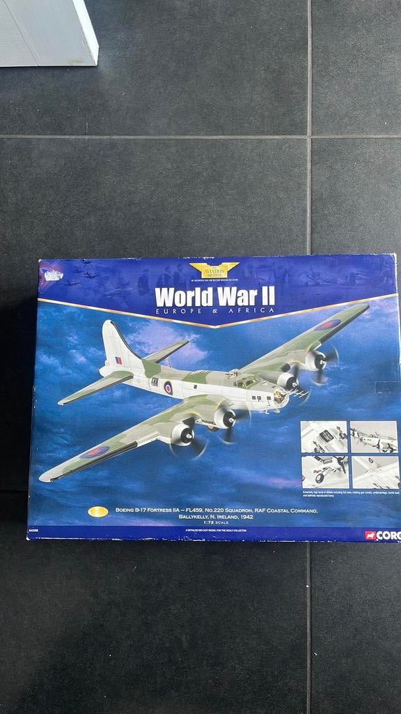 B-17 Fortress 1/72 CORGI, Ophalen of Verzenden