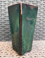 Bonsai Cascade pot groen tinten geglazuurd 6,3x6,2x14,2, Vierkant, Ophalen of Verzenden, Zo goed als nieuw, Aardewerk