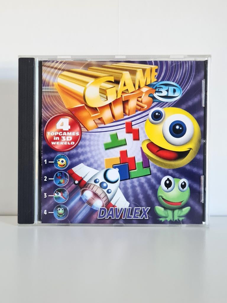 Game Hits 3D - Davilex - PC cd-rom, Puzzel en Educatief, 1 speler, Ophalen of Verzenden, Zo goed als nieuw