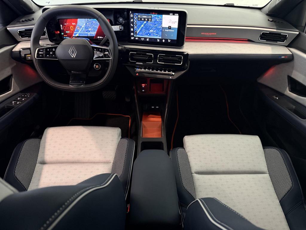 Renault 5 Comfort Range Roland Garros 52 kWh | Harman/Kardon, Auto's, Renault, Blauw, Leder en Stof, Nieuw, Te koop