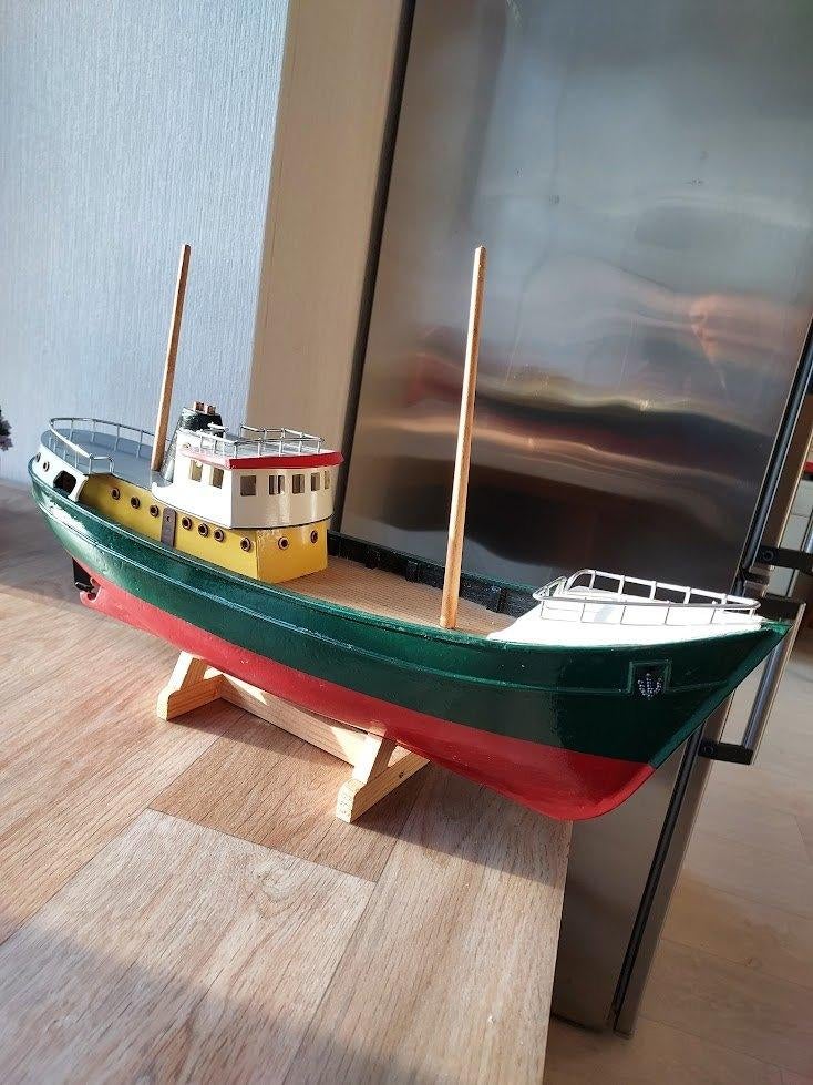 Boot Kotter Zelfbouw 50 cm Lang, Ophalen of Verzenden, Zo goed als nieuw, Overige merken