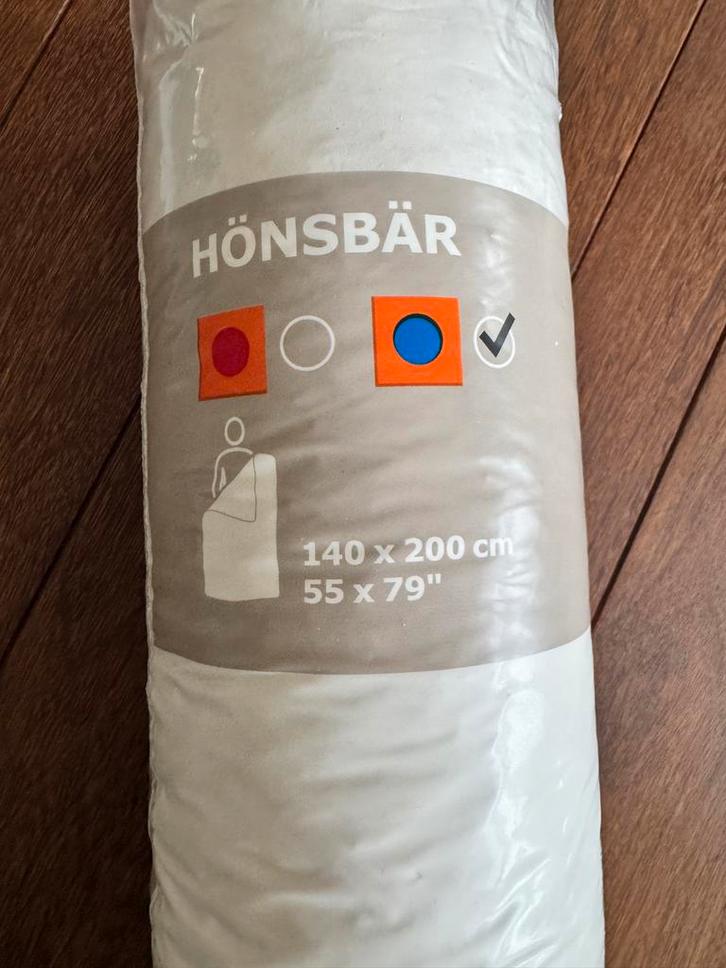 IKEA HÖNSBÄR Dekbed 140x200 - Nieuw in verpakking, Huis en Inrichting, Slaapkamer | Beddengoed, Nieuw, Deken of Dekbed, Eenpersoons